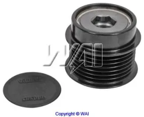# 24823214 - Pulley, 7-Groove Serpentine Decoupler, For Denso Hairpin Alternator