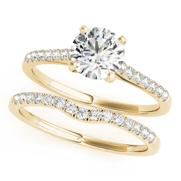 14k Engagement Ring Set