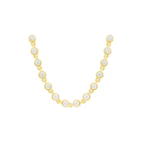 14K GOLD DIAMOND CHARLIE EARRING