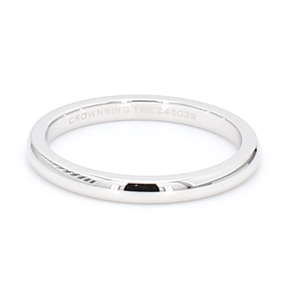 2mm 18k Gold Wedding Band