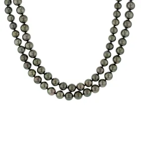 32-Inch Black South Sea Cultured Pearl Necklace