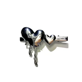 [3AMGANG] Seasonless Melted heart hairpin