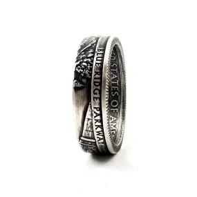 90% Silver Blue Ridge Parkway National Park Quarter Ring