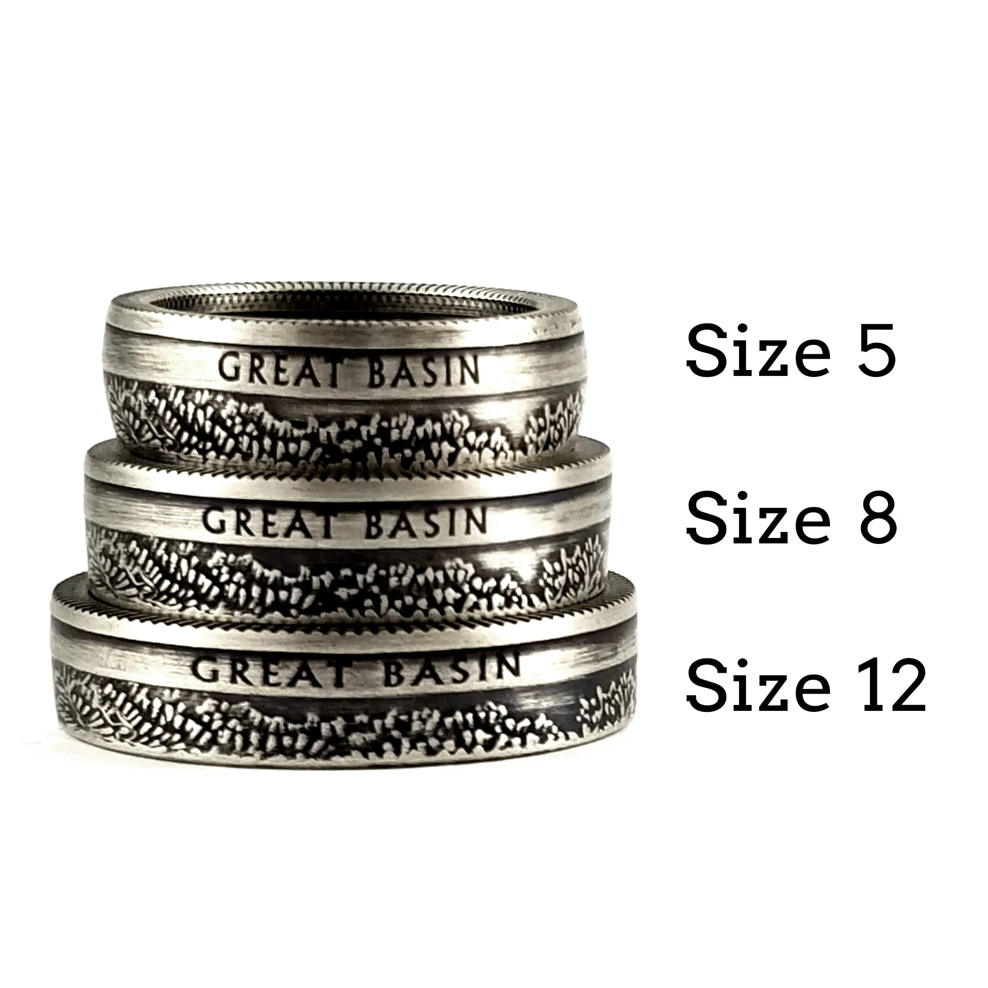 90% Silver Blue Ridge Parkway National Park Quarter Ring