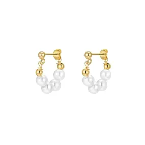 925 Silver Pearl Earrings