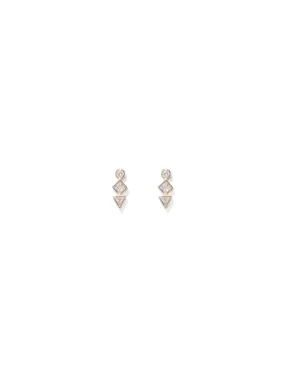 Alina Geometric Stud Earrings
