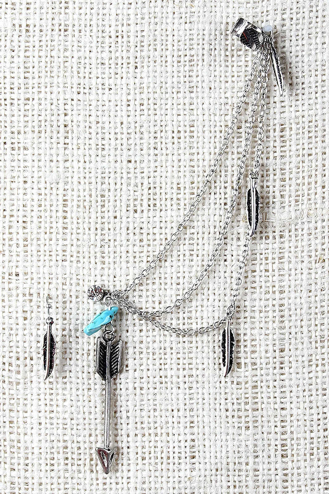 Arrow And Feather Earrings