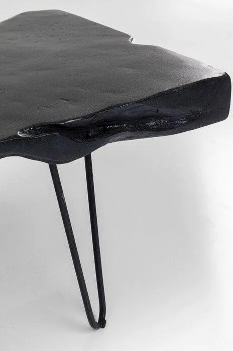 Aspen Black Teak Wood Coffee Table