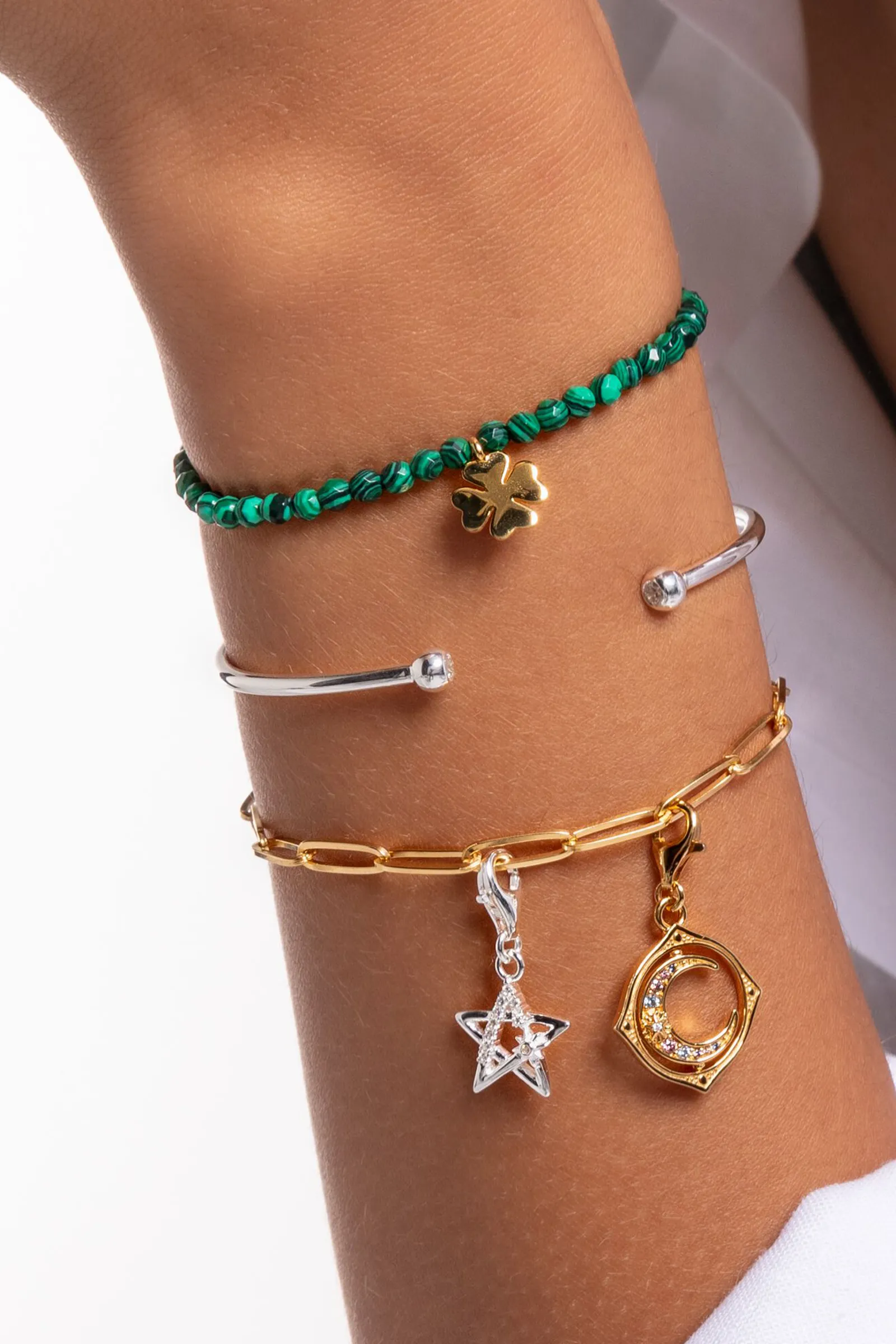 Bangle Dots With Stone