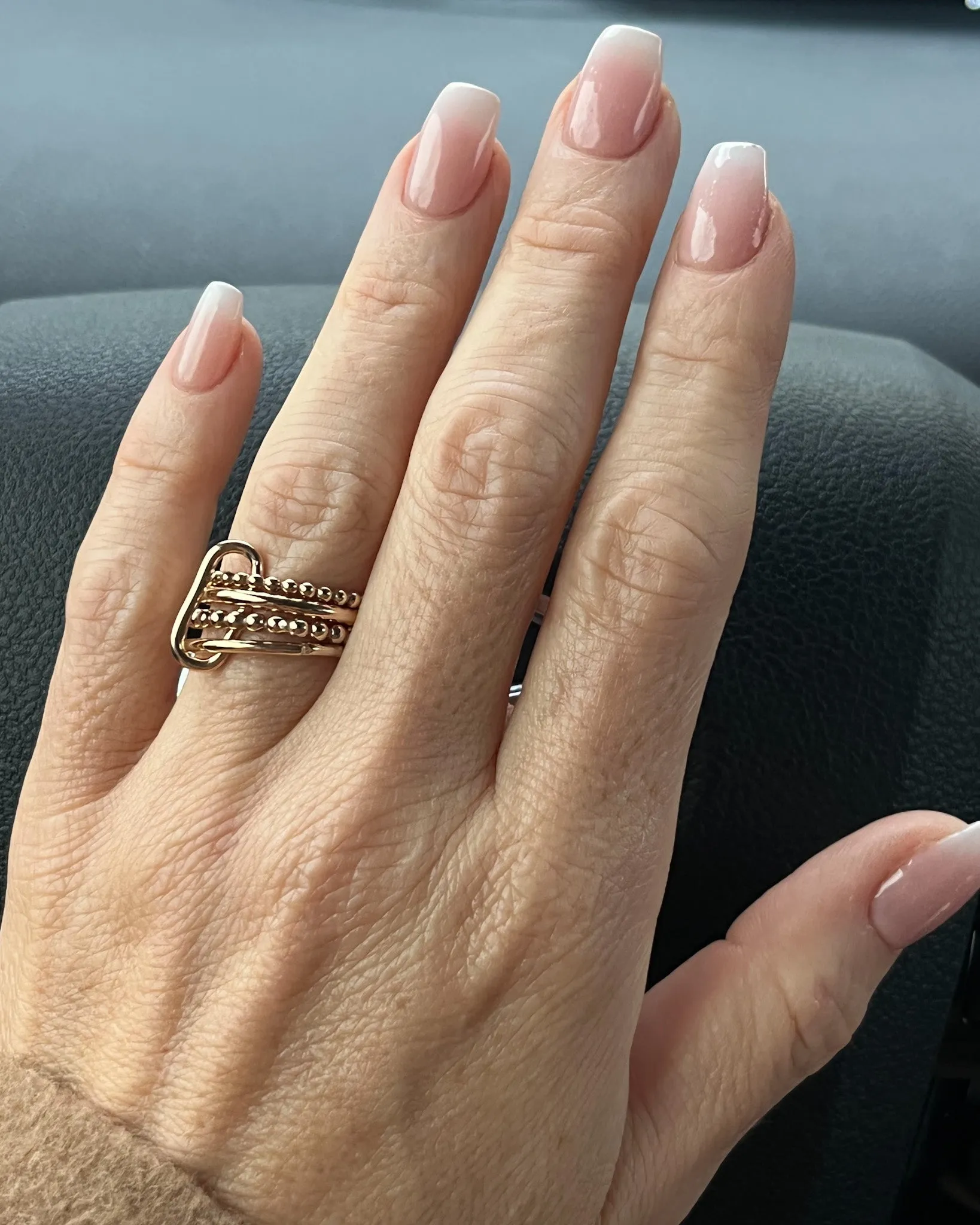 BOELEKE (booh-la-kuh) lock ring  - 14k Gold Filled