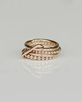 BOELEKE (booh-la-kuh) lock ring  - 14k Gold Filled