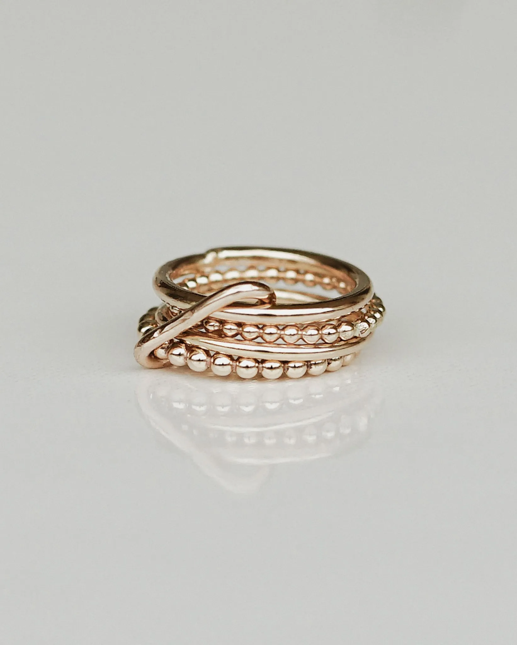 BOELEKE (booh-la-kuh) lock ring  - 14k Gold Filled