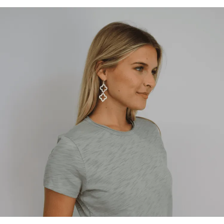 Cabo Double Clover Earring