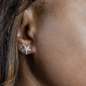 Caribbean Sea Starfish Stopper Stud Earring