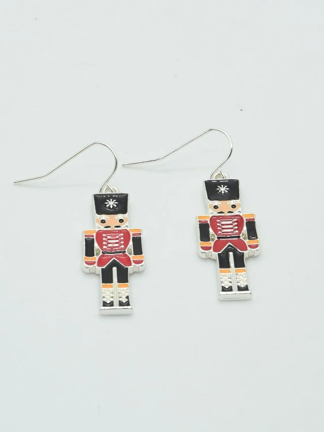 CE3199 Nutcracker Dangle Earrings
