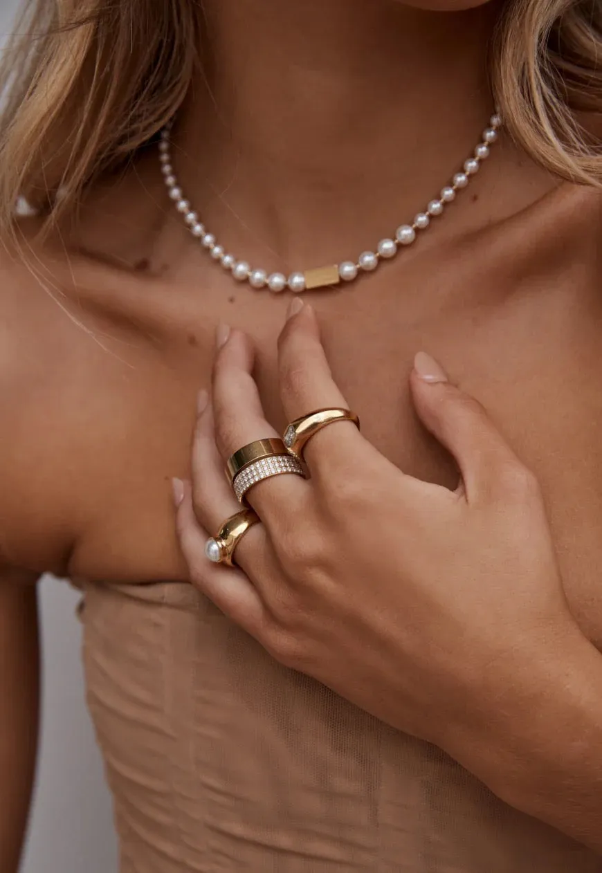 Cendre Andy Cigar Ring | Gold