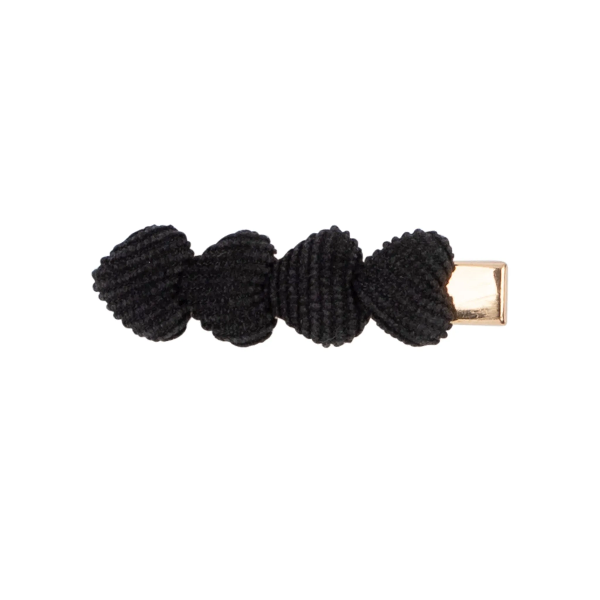Corduroy 4-Hearts Hairpin