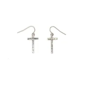 Cross Dangle Earrings
