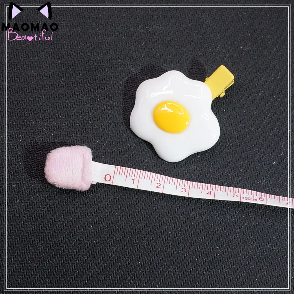 Cute Poached Egg Hair Rubber Band Set AD10425