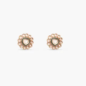 Cynara Kundan Stud Earrings
