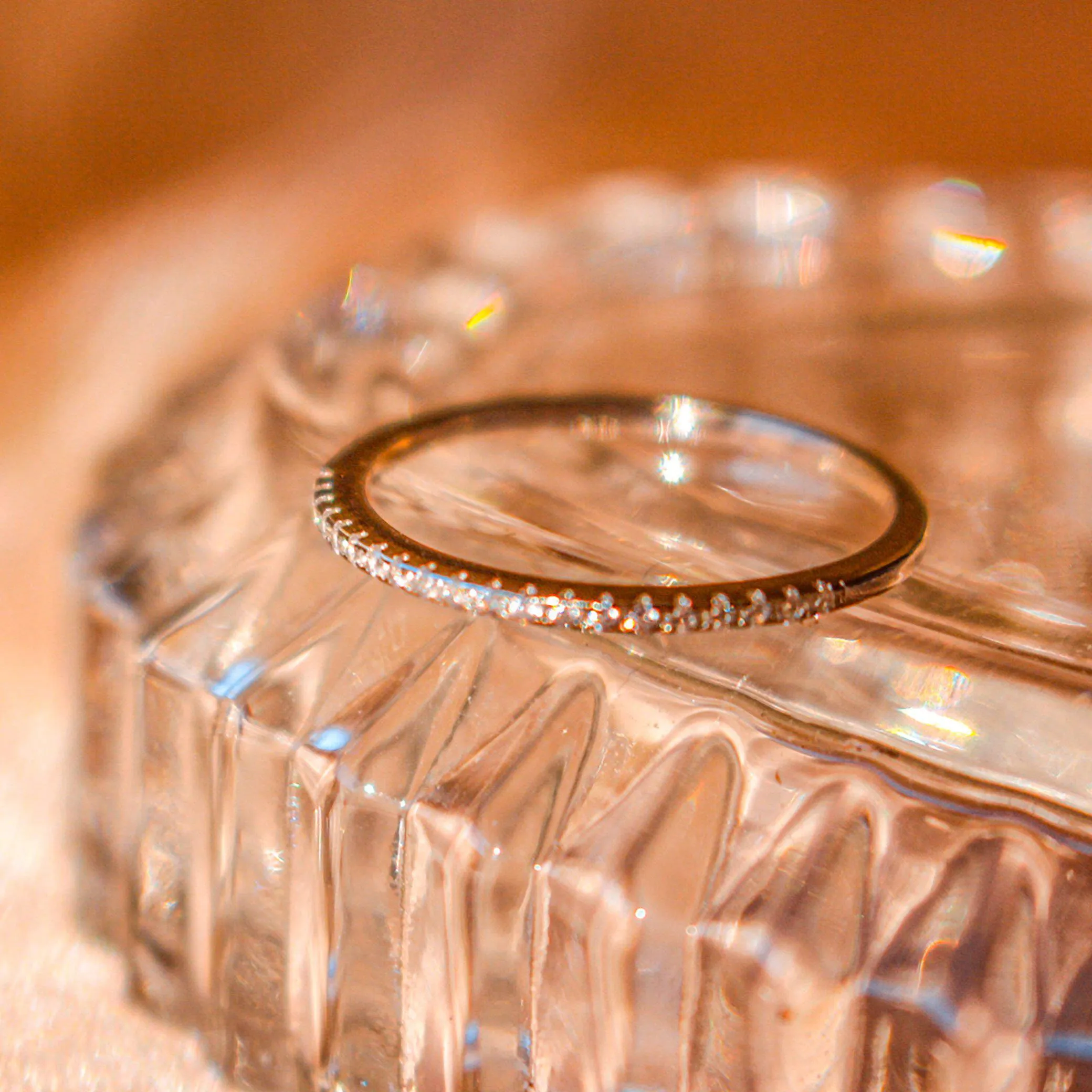 Diamond Line Ring