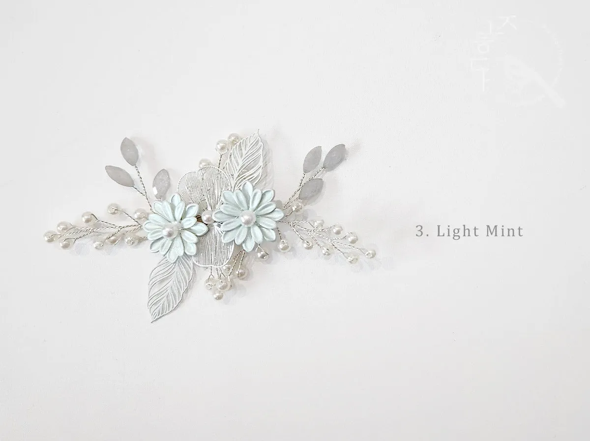 Double Chrysanthemum Hair Pin (3 Colors)