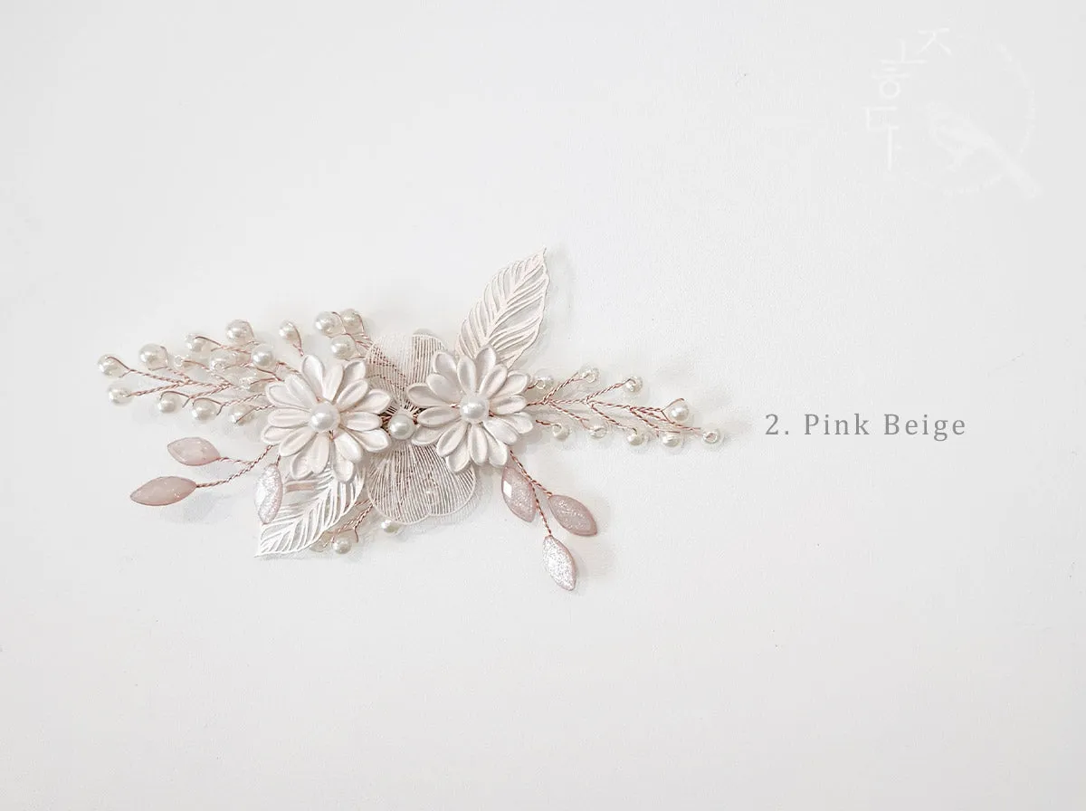 Double Chrysanthemum Hair Pin (3 Colors)