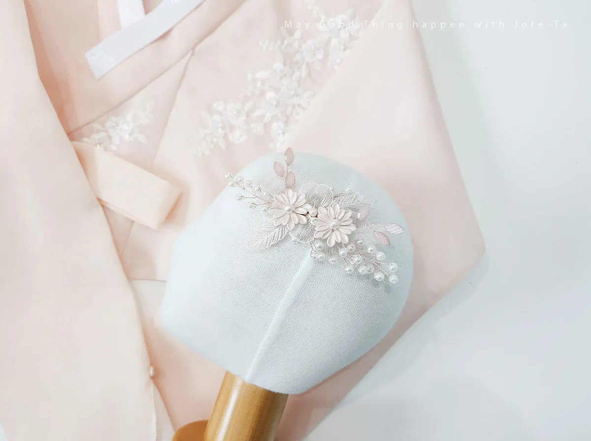 Double Chrysanthemum Hair Pin (3 Colors)