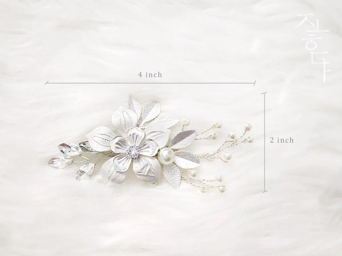 Elegant Double Flower Hair Pin (2 Colors)