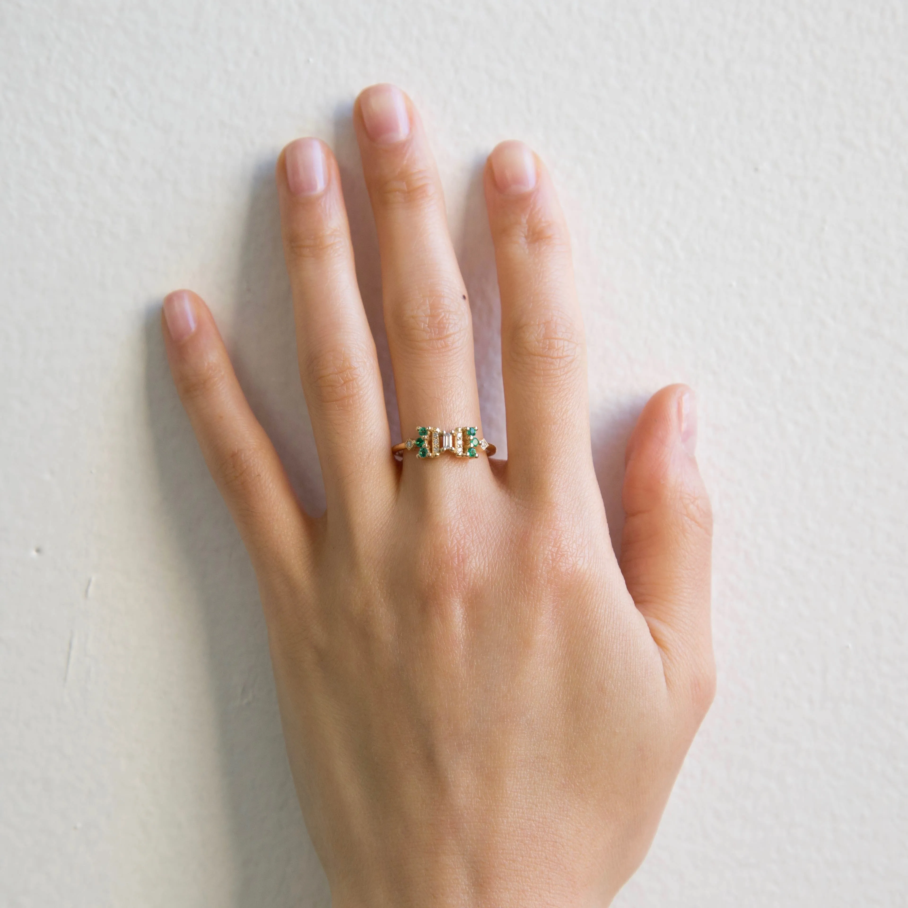 Emerald Noey Ring (ready to ship option)*