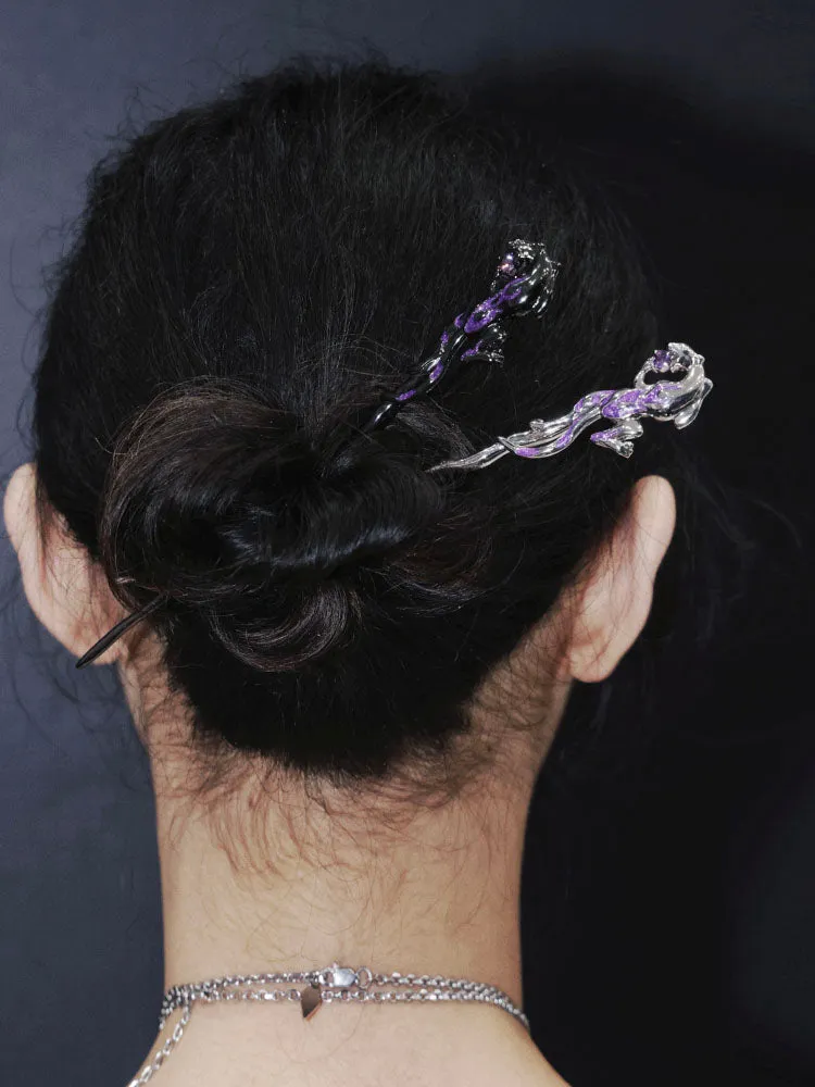 FIRE PANTHER HAIR STICK