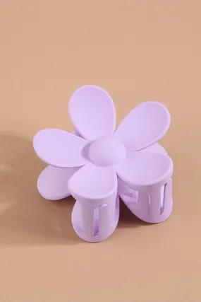 Flower Claw Clip: LILAC