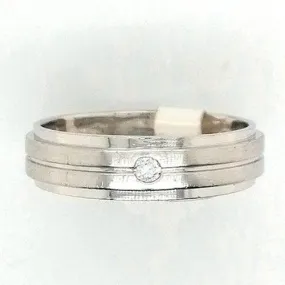 Gents Diamond Wedding Band