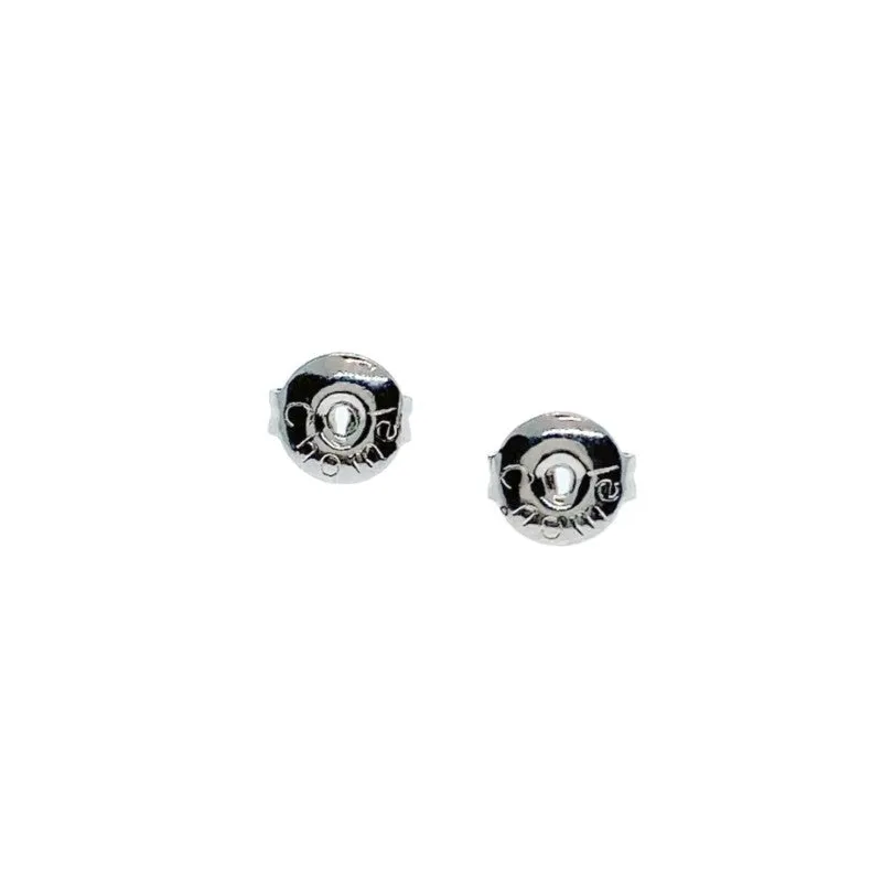 Heart 6mm Cubic Zirconia Solitaire Earring
