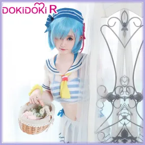 【In Stock】DokiDoki-R Anime Cosplay Swimsuit Marine Ver Halloween