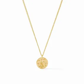Julie Vos Zodiac Delicate Necklace - Aquarius