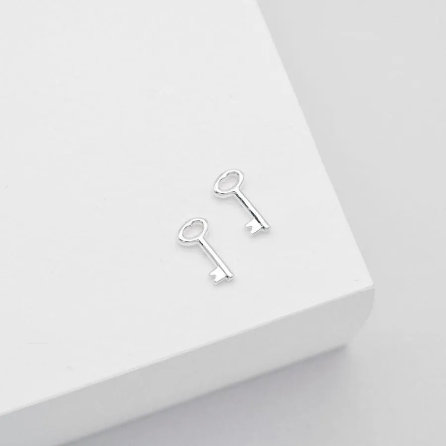 Key Stud Earring