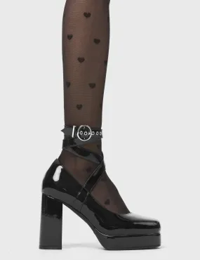 Listen More Platform Heels
