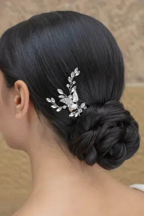 Lyra Silver Hairpin