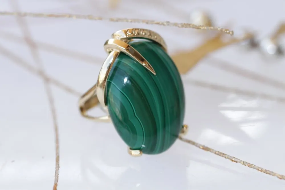 MALACHITE RING