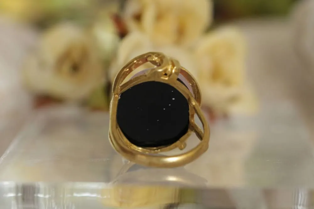 MALACHITE RING
