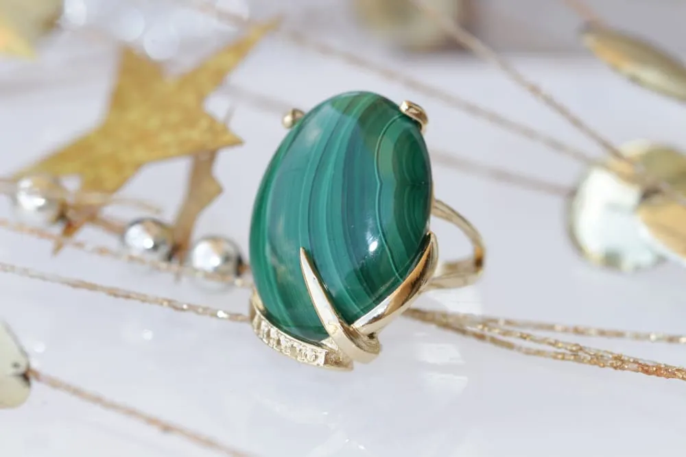 MALACHITE RING