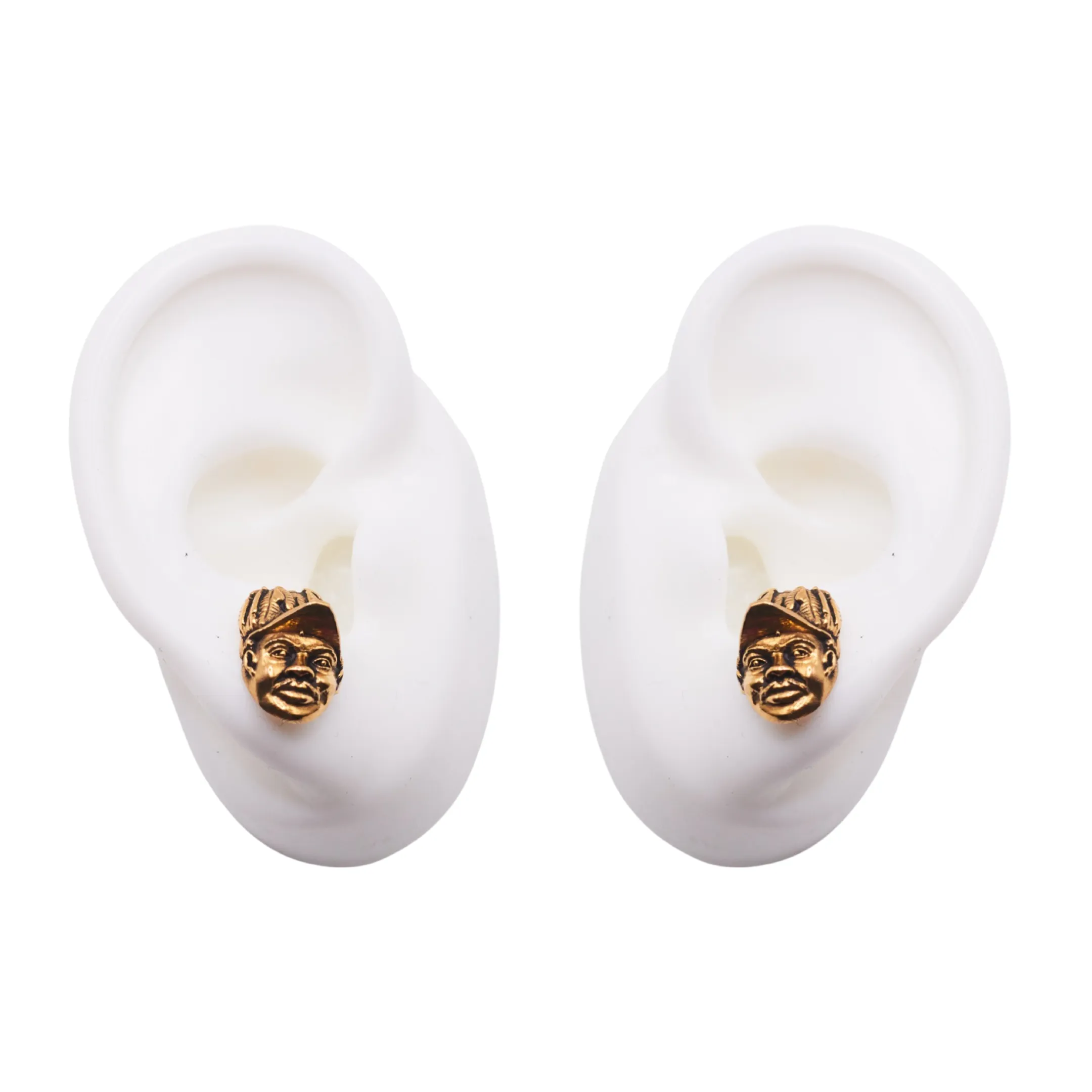 MARCUS GARVEY STUD EARRINGS