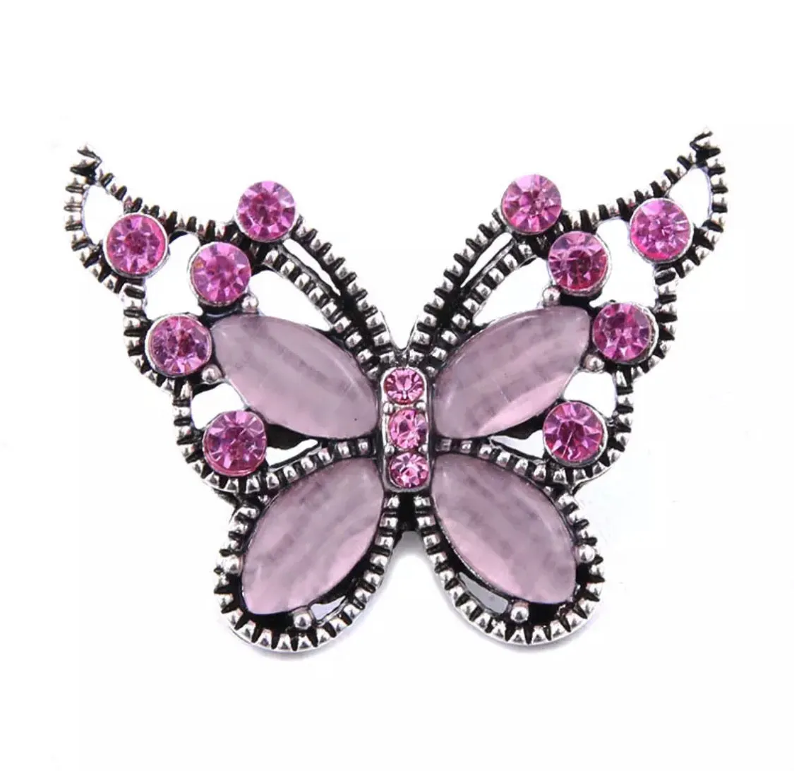 Metal Hairpin click / chunk button 079