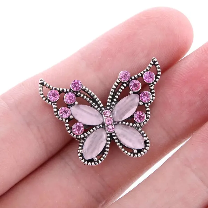 Metal Hairpin click / chunk button 079
