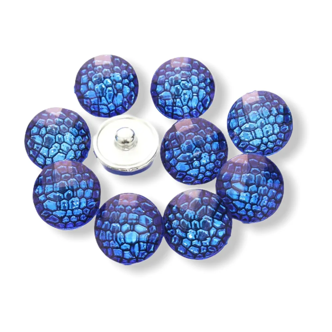 Metal Hairpin click / chunk button 088