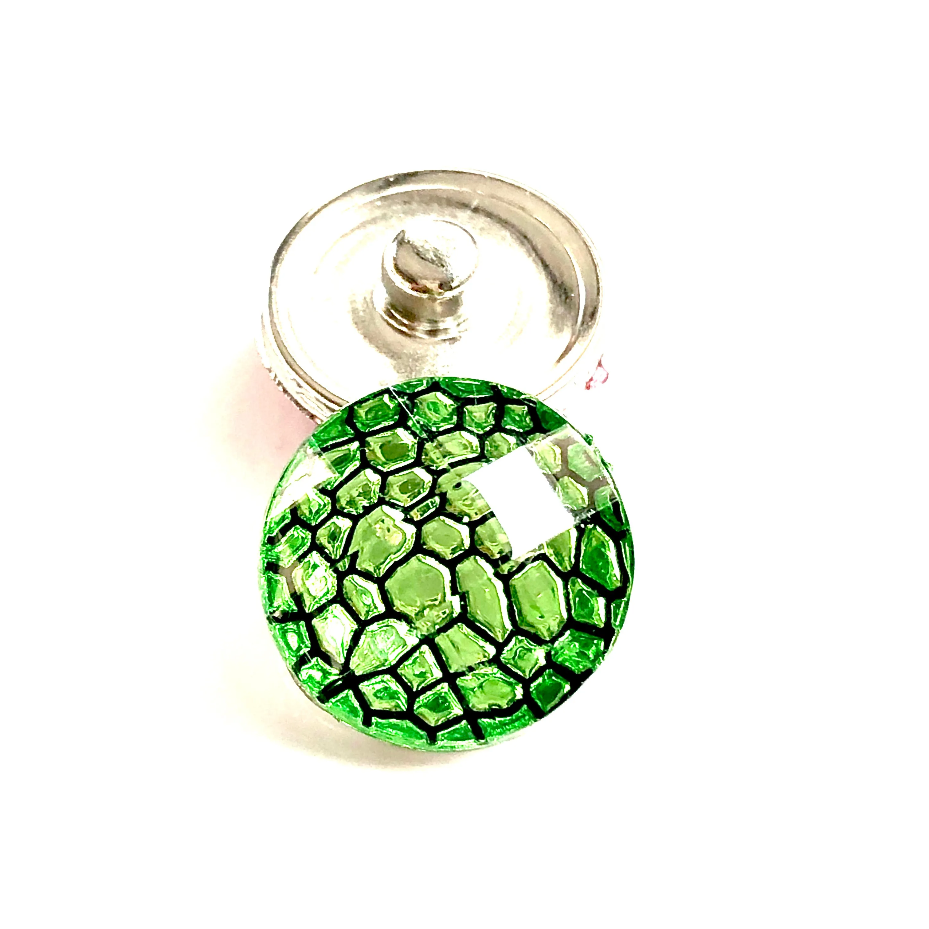 Metal Hairpin click / chunk button 088