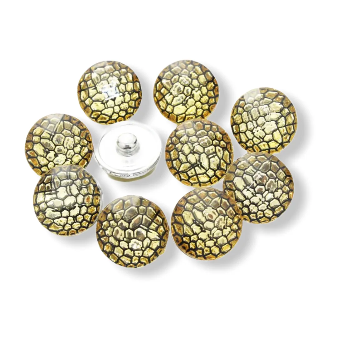 Metal Hairpin click / chunk button 088