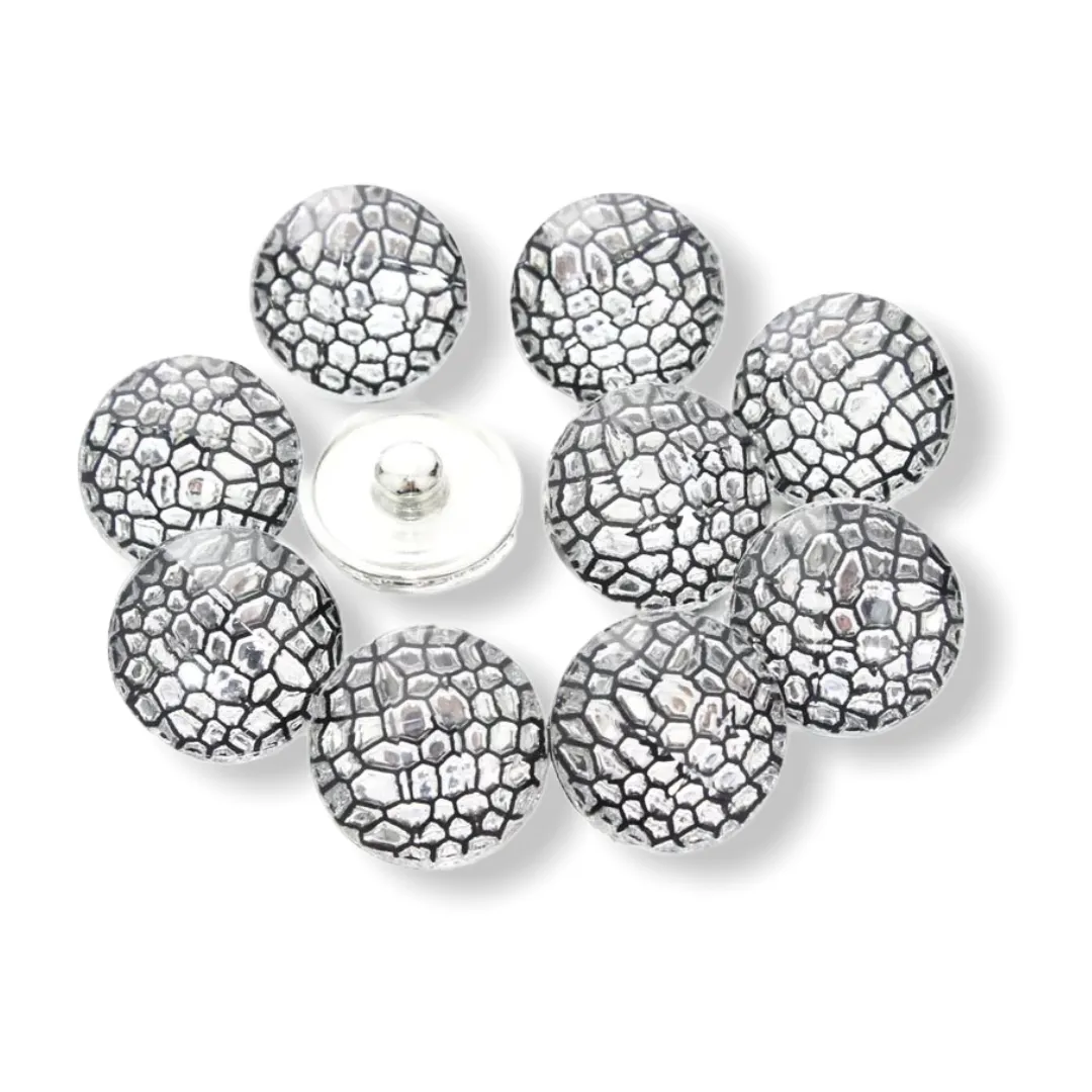 Metal Hairpin click / chunk button 088