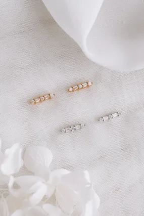 Nala - Sterling Silver Stud Earrings